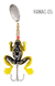 Señuelo Pesca Rana Waterdog Silicona Cuchara 12 Cm 10 Gr en internet