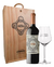 Vino Aminga Blend 750ml + Copa Estuche De Madera Regalo