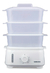 Vaporera Blanca C/tres Bandejas Y Timer Daewoo Fs7216