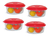 Contenedor De Alimentos Redondo Ultra Art 60 X 4u Colombraro