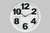 Reloj Redondo 30 Cm Con Numeros Pared Jovifel Art. 4574 - comprar online