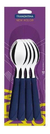 Cuchara De Mesa New Kolor Tramontina Set X12 Unidades Azul