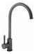 Outlet Griferia Monocomando Cocina Mesada Peltre Pico Curvo