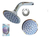 Ducha C/brazo Teton Plastico C/roceta En Blis 2103 Mozart