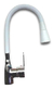 Grifo De Cocina Monocomando Mozart 8221 Blanco