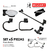 Set Accesorios Para Baño 5 Piezas Acero Inoxidable Mozart - comprar online