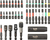 Set Kit Juego 39 Puntas Tubos Impacto Max Dureza Kwb