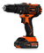 Taladro C/percutor 20volt Hamilton Ult111