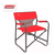 Silla Sillón Plegable Coleman Steel Deck 136 Kilos Camping Color Rojo