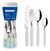 Juego Cubiertos 24 Piezas Tramontina Ipanema Cocina Tarro - comprar online