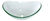 Bacha De Vidrio Ovalada 35x55 De Apoyo Mozart 7684