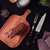 Juego Kit Asado Tramontina Acero Inox Mango Tabla Madera 3pz - Osborn Supercenter