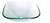 Bacha De Vidrio Cuadrada 36x36 Vidrio Templado Mozart