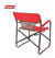 Silla Sillón Plegable Coleman Steel Deck 136 Kilos Camping Color Rojo en internet