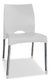 Silla Plástica Patas Metálicas Colombraro Orlando Art. 5400 - Osborn Supercenter