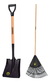 Kit Combo Jardineria Pala Ancha + Barre Hojas Tramontina