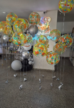 Globo Burbuja – Liso o con Confetti - comprar online