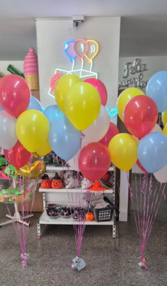 Globos de Látex Liso con Helio - comprar online