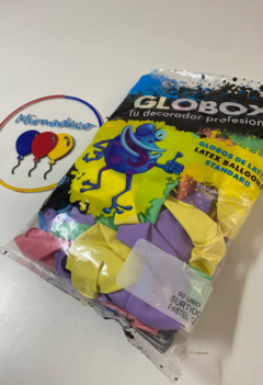 Bolsa de Globos de Látex Pasteles - comprar online