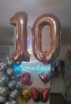 Globo Número Grande – (Inflado con Helio) en internet