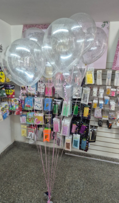 Globos de Látex con Confeti y Helio - tienda online