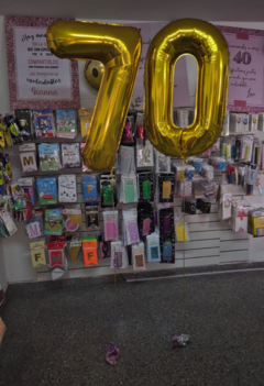 Globo Número Grande – (Inflado con Helio) - tienda online
