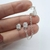 BRINCO OVAL ZIRCÔNICAS CORRENTE PIERCING FAKE EM PRATA - comprar online