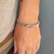 PULSEIRA BRACELETE TELA ABERTO EM AÇO