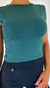 Musculosa verde botella para mujer