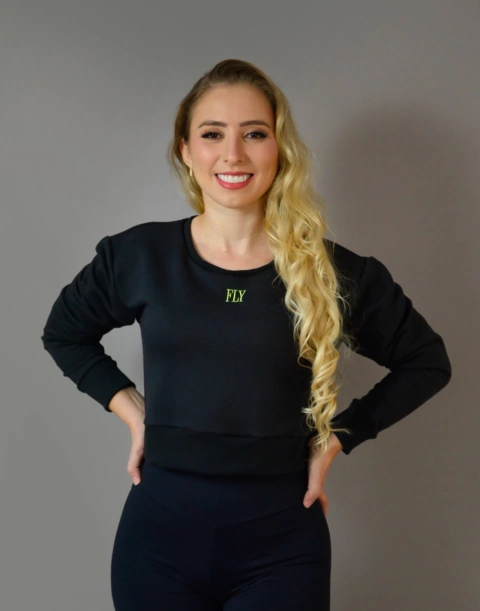 Moletom Duda Cropped