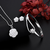 Conjunto Primavera com Brincos , Colar e Bracelete em Prata 925 na internet