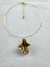 Coleção Caminhos de Terra e Luz - Chocker banhado em ouro 18K espiral