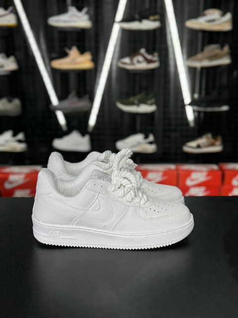 Nike Air Force Branco 2 Cadarços