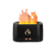 HUMIDIFICADOR FLAME CON LUZ SIN FILTRO HM-1800 [3076]