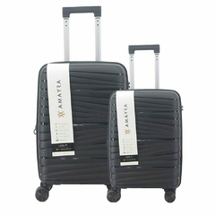 Set de valijas x 2 Amayra - Negro - comprar online