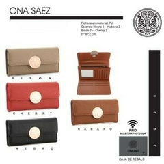 Billetera Ona saez elegante