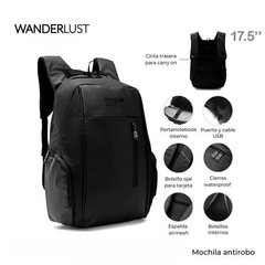 Mochila Antirrobo Wanderlust