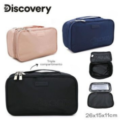 Organizadores de valija Discovery triple compartimento