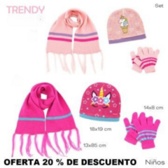 Set invierno infantil nena