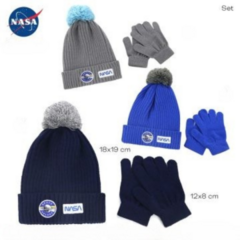 Conjunto Gorro y guantes NASA