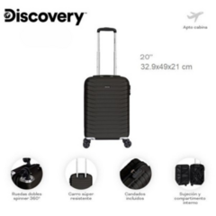 VALIJA CARRY ON DISCOVERY APTA CABINA
