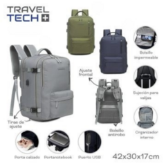 Mochila de viaje con porta notebook Travel tech