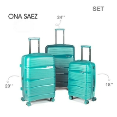 Set de Valijas Ona saez - A la Aventura
