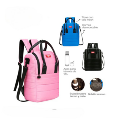 Mochila matera impermeable con sujetadores - comprar online