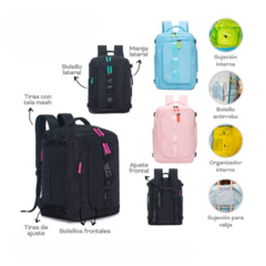 Mochila de viaje amplia - comprar online
