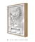Quadro Decorativo Mapa de Brasília