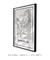 Quadro Decorativo Mapa de Brasília - loja online