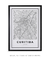 Quadro Decorativo Mapa de Curitiba - Meu Mapa