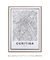 Quadro Decorativo Mapa de Curitiba - comprar online