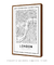 Quadro Decorativo Mapa de Londres - comprar online